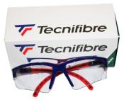 Gafas protectoras Tecnifibre Rojo/Azul