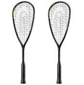 Pack de 2 raquetas de squash Head Speed 120 SB