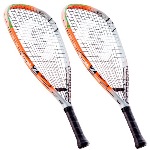 Pack de 2 raquetas de racquetball Gearbox GB3K Q 165 Naranja