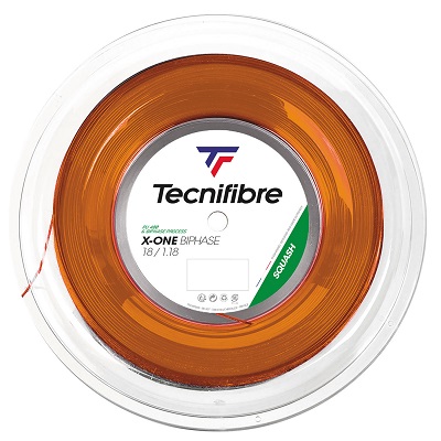 Cordaje Tecnifibre X-One Biphase rollo 200 m 1.18 Naranja