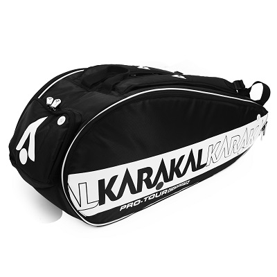 Raquetero de Squash Karakal Pro Tour Comp 2.2 White